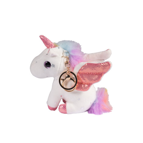 Porte-clés peluche Licorne HKM • Sud Equi'Passion