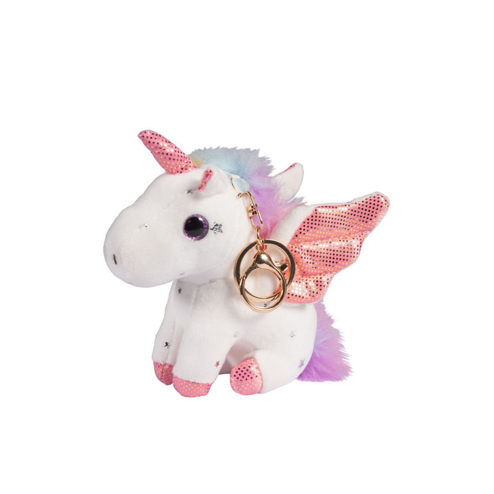 Porte-clés peluche Licorne HKM • Sud Equi'Passion
