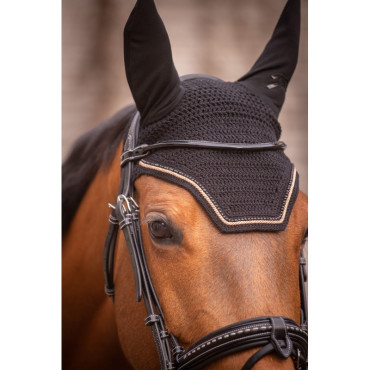 Bonnet anti-mouches Diamant PENELOPE LEPREVOST Noir/Rosegold