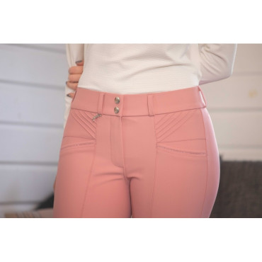 Pantalon femme Hongy PENELOPE LEPREVOST Vieux Rose