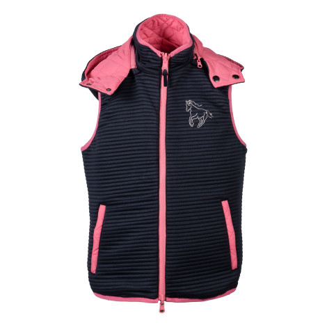 Gilet sans manches réversible junior Maui HKM • Sud Equi'Passion