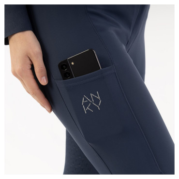 Pantalon taille haute femme Lucidity Full Grip ANKY Mood indigo