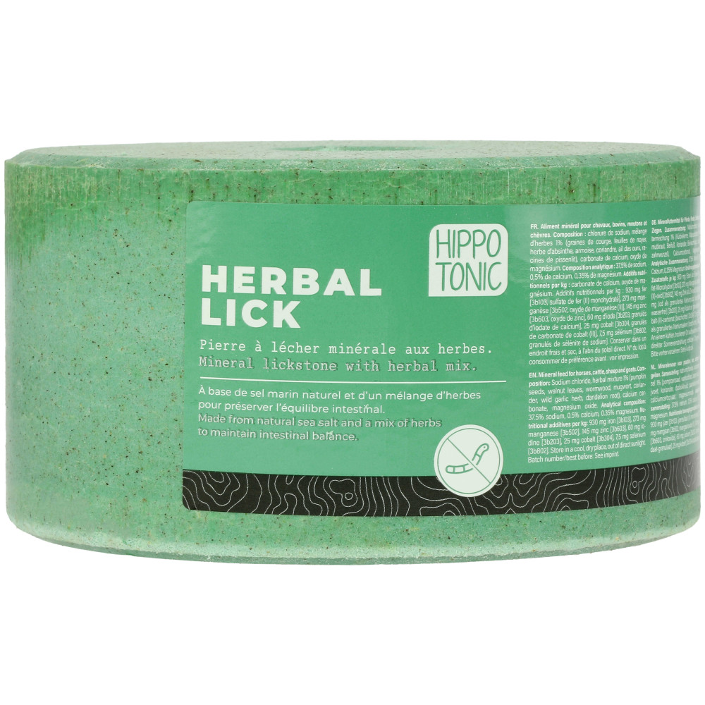 Pierre à lécher Herbalick HIPPOTONIC • Sud Equi'Passion