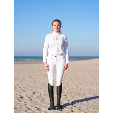 Pantalon de concours femme Athina LE SABOTIER Blanc