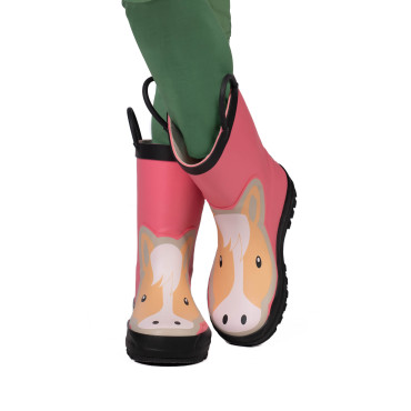 Bottes de pluie enfant Maui HKM Rose