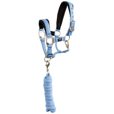 Set licol et longe Mini Horse BR Little Blue