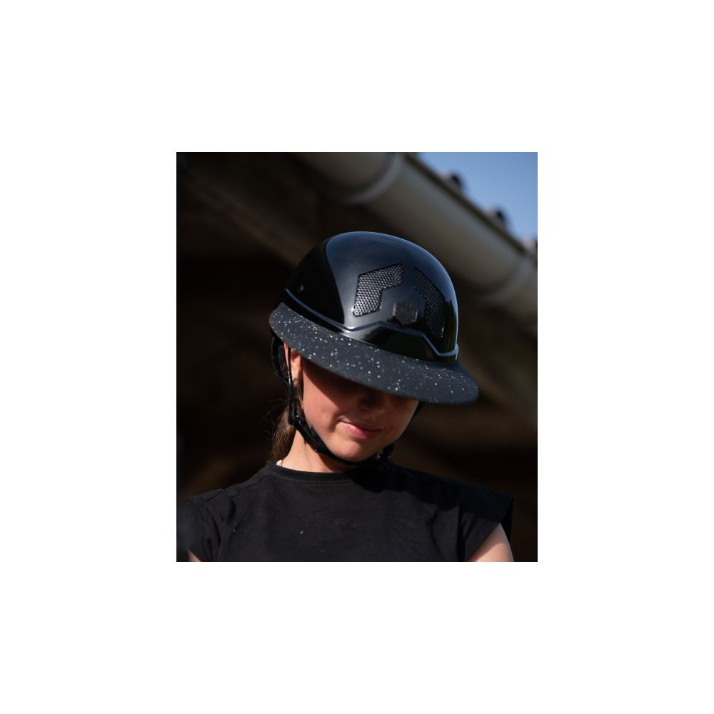 Visière Angel paillettes pour casque Armet FLEX-ON • Sud Equi'Passion