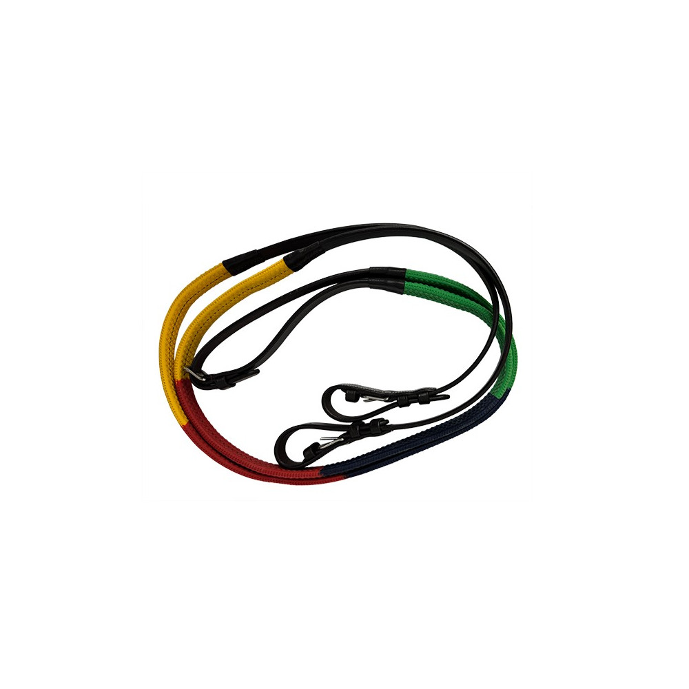 Rênes éducatives caoutchouc CANTER • Sud Equi'Passion
