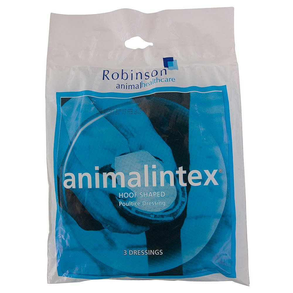 Cataplasmes pour sabots Animalintex ROBINSON HEALTHCARE • Sud Equi'Passion