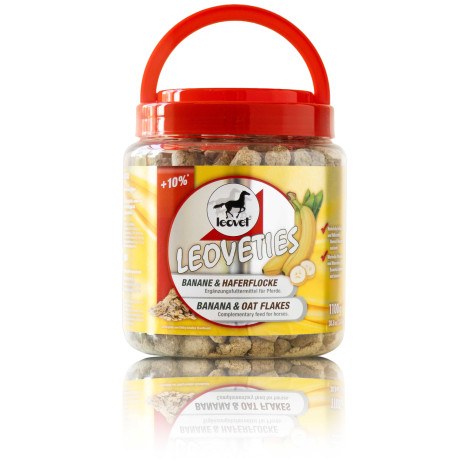 Friandises Banane & Flocons d'avoine LEOVET • Sud Equi'Passion