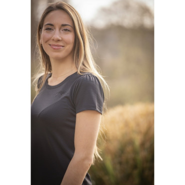 T-Shirt technique femme Techty Honey PENELOPE LEPREVOST Anthracite