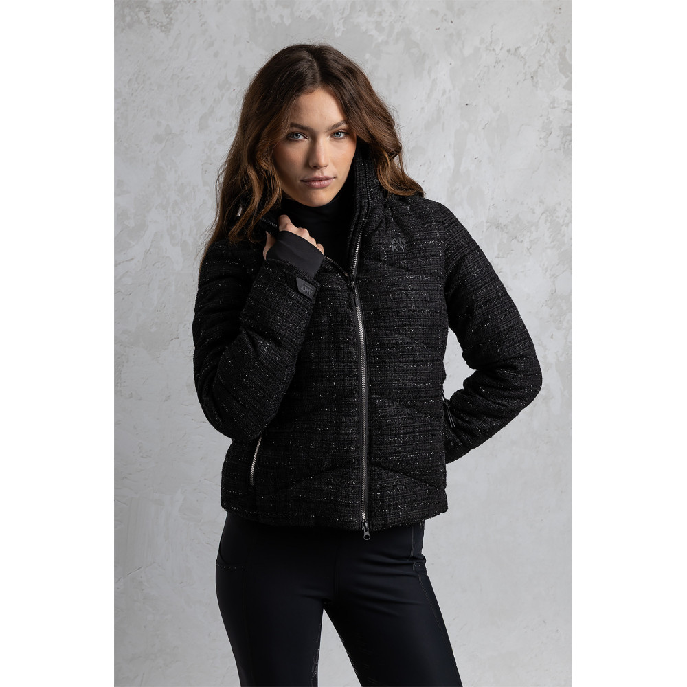 Veste Tweed matelassée femme ANKY • Sud Equi'Passion