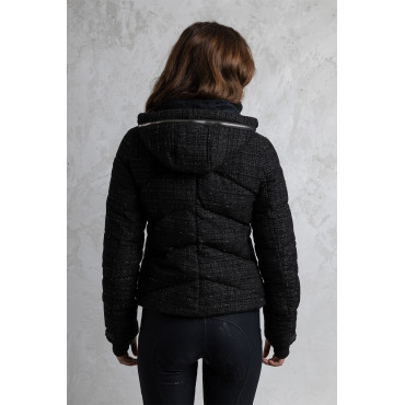 Veste Tweed matelassée femme ANKY Noir