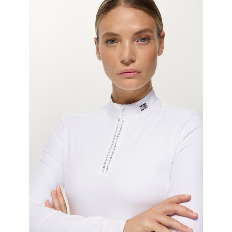 Polo de concours ML femme Monica Rhinestone TOMMY HILFIGER • Sud Equi'Passion