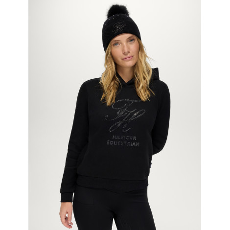 Sweat à capuche femme Estelle Rhinestone TOMMY HILFIGER • Sud Equi'Passion