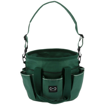 Sac de pansage multipoches RIDING WORLD Vert Foncé