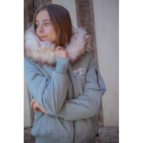 Blouson femme Lyon PENELOPE LEPREVOST Eucalyptus • Sud Equi'Passion