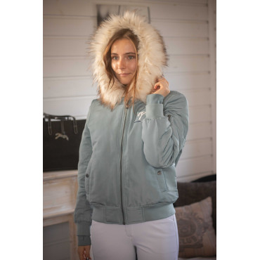 Blouson femme Lyon PENELOPE LEPREVOST Eucalyptus
