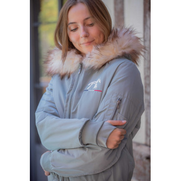 Blouson femme Lyon PENELOPE LEPREVOST Eucalyptus