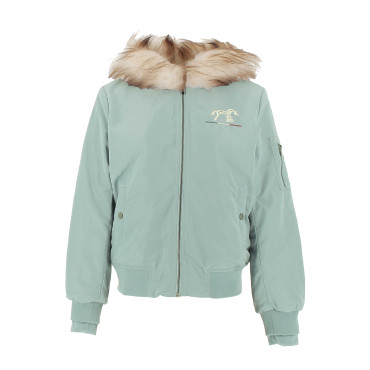 Blouson femme Lyon PENELOPE LEPREVOST Eucalyptus