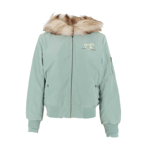 Blouson femme Lyon PENELOPE LEPREVOST Eucalyptus • Sud Equi'Passion