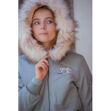 Blouson femme Lyon PENELOPE LEPREVOST Eucalyptus