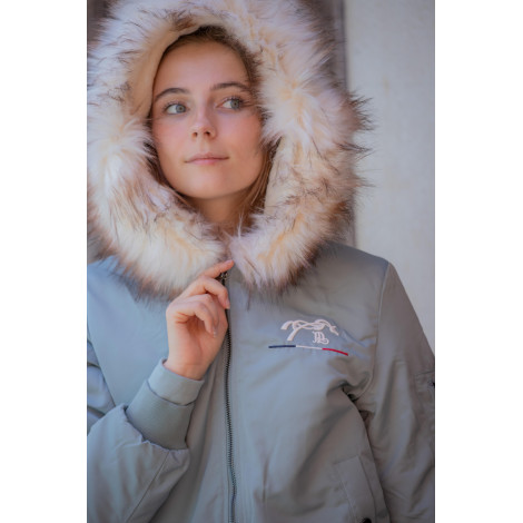 Blouson femme Lyon PENELOPE LEPREVOST Eucalyptus • Sud Equi'Passion