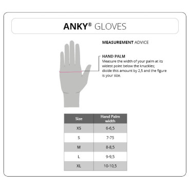 Gants techniques Hiver ANKY ATA262001 Noir