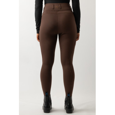 Legging hiver femme Linda Full Grip BR Choco Martini