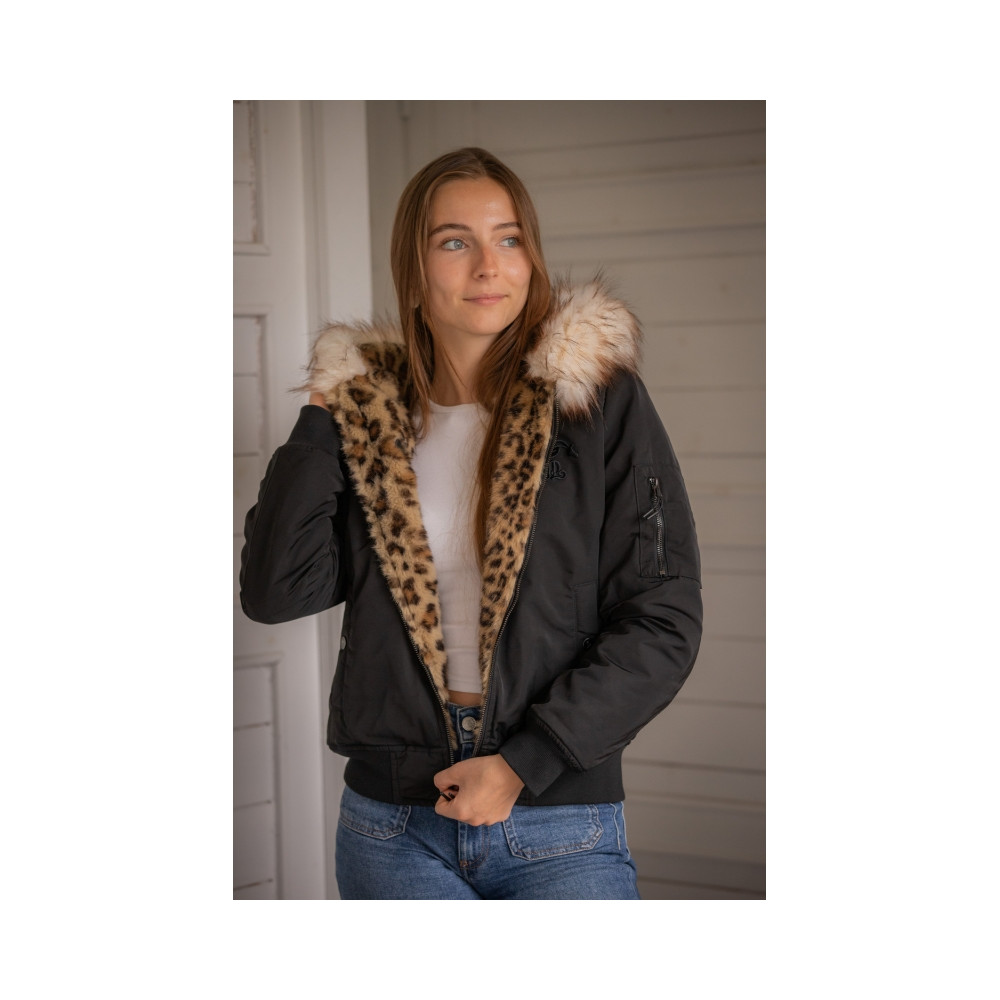 Blouson femme LeoLyon réversible PENELOPE LEPREVOST • Sud Equi'Passion