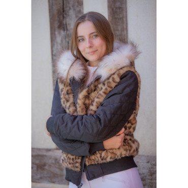 Blouson femme LeoLyon réversible PENELOPE LEPREVOST • Sud Equi'Passion