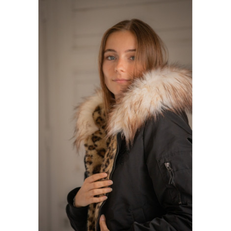 Blouson femme LeoLyon réversible PENELOPE LEPREVOST • Sud Equi'Passion