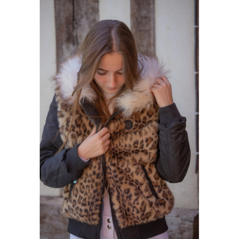 Blouson femme LeoLyon réversible PENELOPE LEPREVOST • Sud Equi'Passion