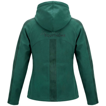 Veste softshell femme Victoria JTM EQUITHEME Vert Canard