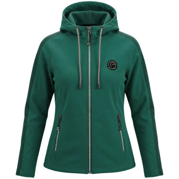 Veste softshell femme Victoria JTM EQUITHEME Vert Canard