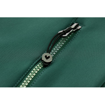 Veste softshell femme Victoria JTM EQUITHEME Vert Canard