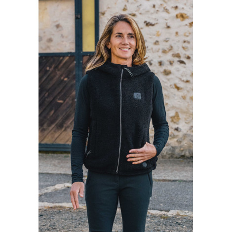 Gilet polaire chauffant femme Valery EQUITHEME HEATED • Sud Equi'Passion