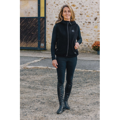 Gilet polaire chauffant femme Valery EQUITHEME HEATED • Sud Equi'Passion