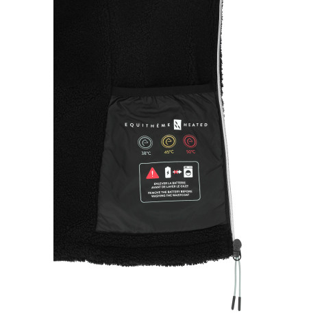 Gilet polaire chauffant femme Valery EQUITHEME HEATED • Sud Equi'Passion