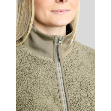 Veste Teddy femme Ebba Golden Quartz MONTAR • Sud Equi'Passion