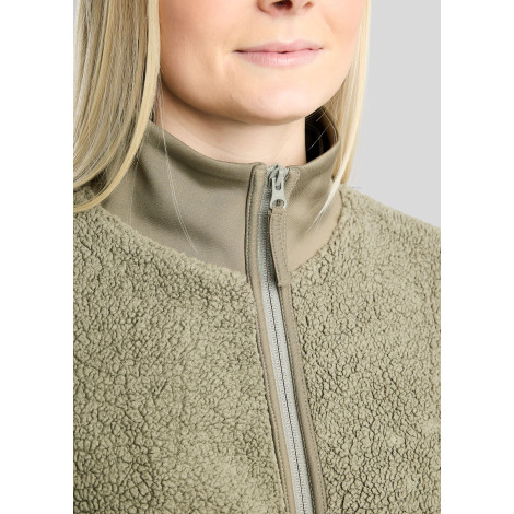 Veste Teddy femme Ebba Golden Quartz MONTAR • Sud Equi'Passion
