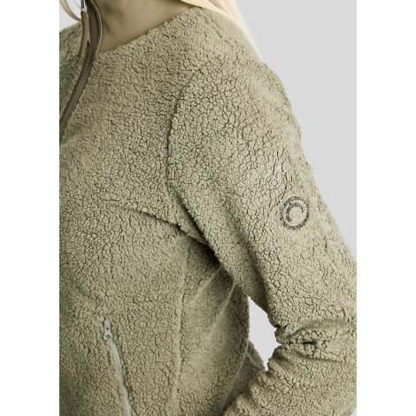 Veste Teddy femme Ebba Golden Quartz MONTAR • Sud Equi'Passion