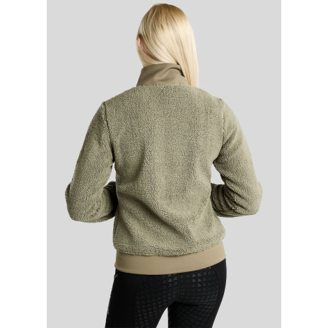 Veste Teddy femme Ebba Golden Quartz MONTAR • Sud Equi'Passion