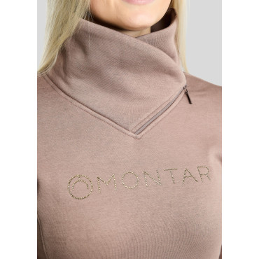 Sweat femme Naja Golden Quartz MONTAR • Sud Equi'Passion