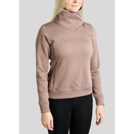 Sweat femme Naja Golden Quartz MONTAR • Sud Equi'Passion