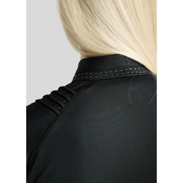 Haut technique ML femme Wilma Golden Quartz MONTAR Noir
