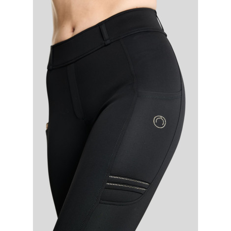Legging femme Wilma Golden Quartz Full Grip MONTAR • Sud Equi'Passion