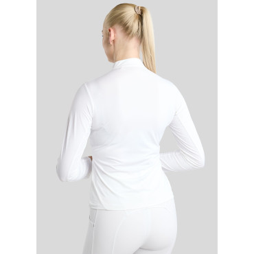 Polo de concours ML femme Zida MONTAR Blanc