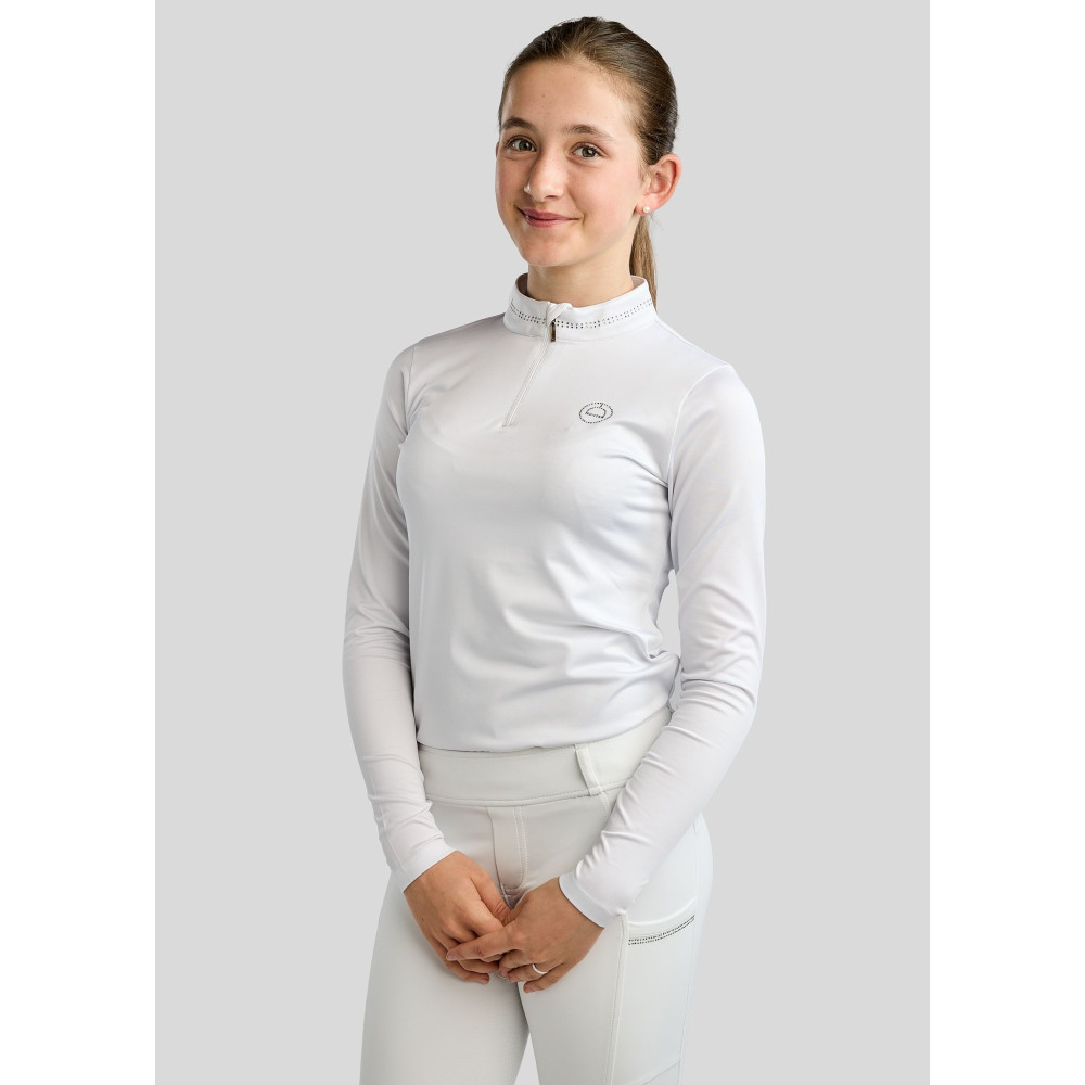 Polo de concours ML junior Everline Golden Quartz MONTAR • Sud Equi'Passion