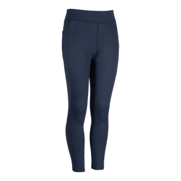 Legging hiver junior Alice full grip HKM Bleu Foncé • Sud Equi'Passion